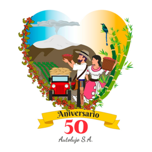 Lo Aniversario 50 años Autolujo S.A.